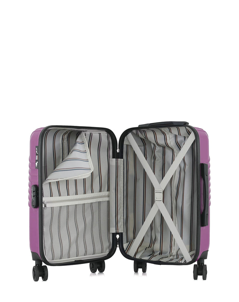 Lot de 2 Valises Rigides Cabine et Vanity PETER