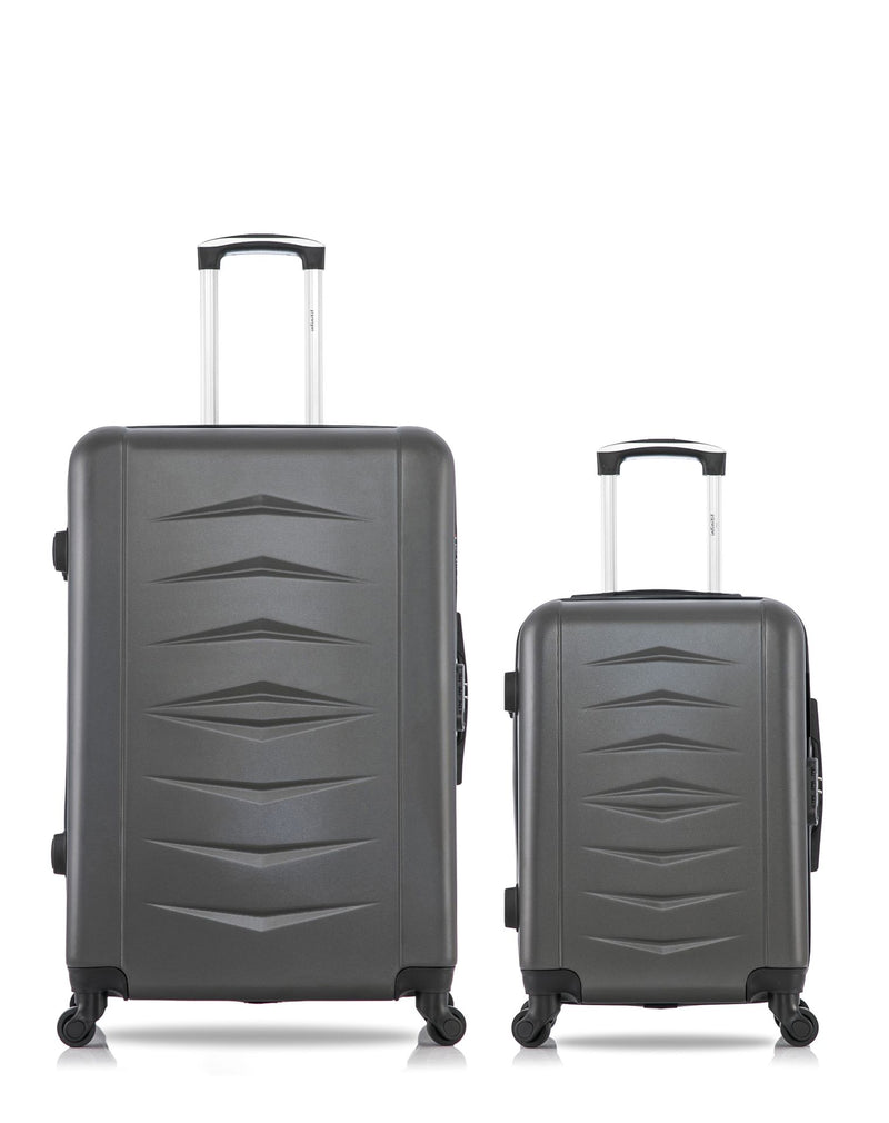 Lot de 2 Valises Rigides Grand Format et Cabine OVIEDO