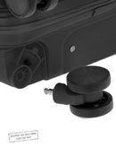 Lot de 3 Valises Rigides Grand Format, Taille Moyenne et Cabine XS LUGANO