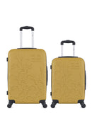 Lot de 2 Valises Rigides Taille Moyenne et Cabine NAIS