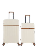 Lot de 2 Valises Rigides Grand Format et Taille Moyenne ZERMATT