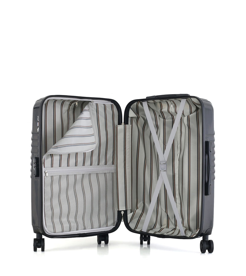 Lot de 3 Valises Rigides Taille Moyenne, Cabine et Vanity PETER