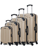 Set de 4 Valises Rigide MADRID-M