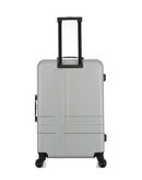 Lot de 2 Valises Rigides Grand Format et Taille Moyenne USTER
