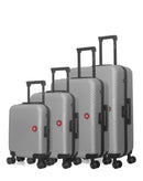 Set de 4 valises rigides grand format, moyenne, cabine et cabine XXS SPIEZ-M