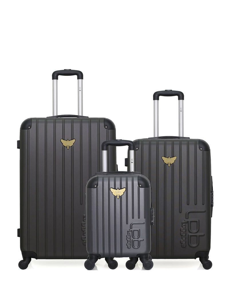 LPB LUGGAGE - LOT DE 3 - Valises grand format, weekend et cabine XXS MARIANNE