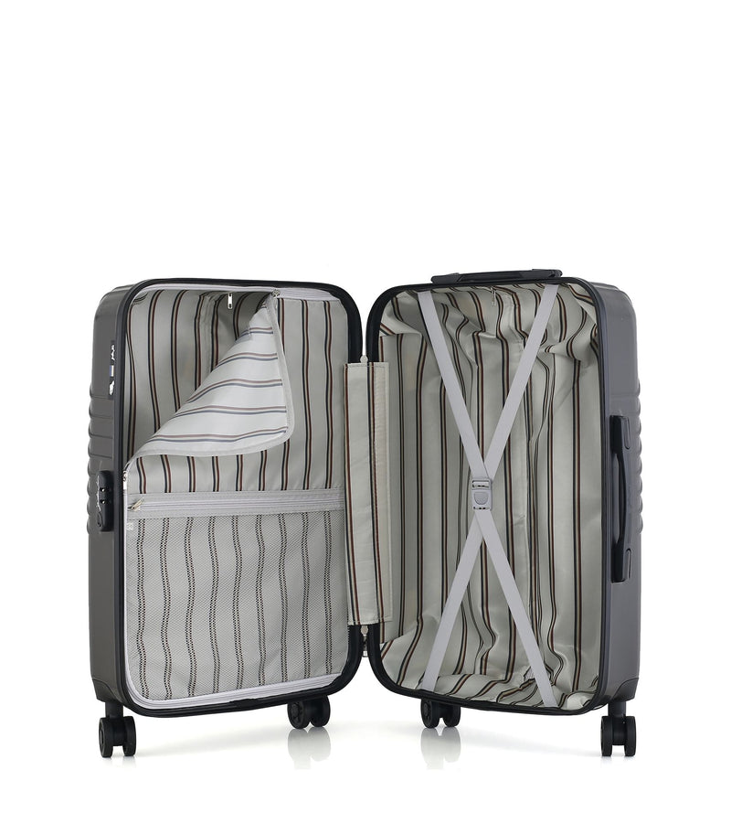 Lot de 2 Valises Rigides Taille Moyenne et Cabine PETER