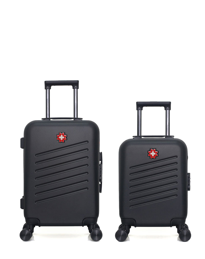 Lot de 2 Valises Rigides Cabine et Cabine XXS ZURICH