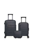 Lot de 3 Valises Rigides Cabine, Cabine XXS et Vanity AIGLE
