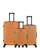 Lot de 3 Valises grand format, valise weekend et valise cabine WIL