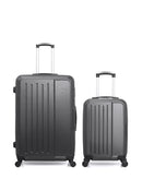 Lot de 2 Valises Rigides Grand Format et Cabine VESUVIO