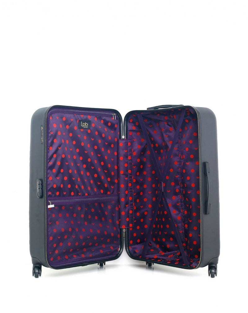 Lot de 2 Valises Rigides Grand Format et Cabine NAIS
