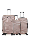 Lot de 4 valises Grand format, weekend, cabine et cabine XXS LAGOS