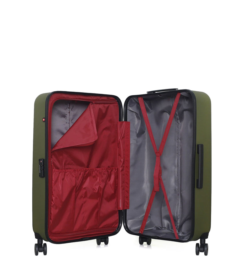 Lot de 2 Valises Rigides Grand Format et Cabine RUTI