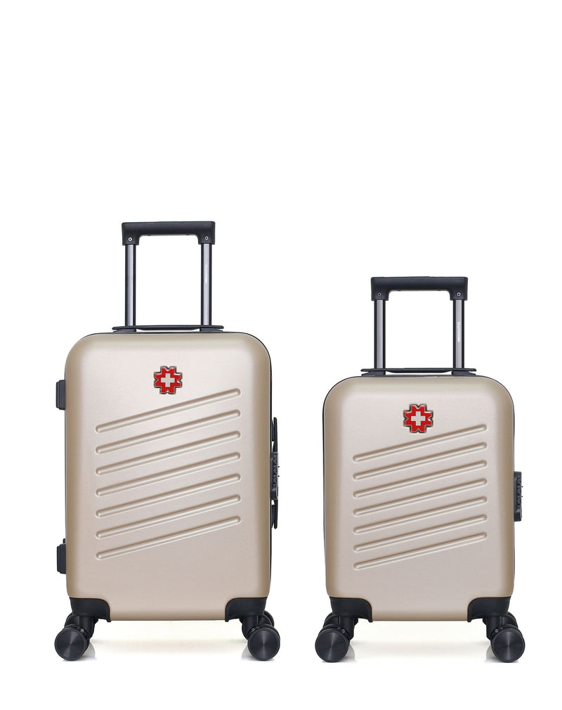 Lot de 2 Valises Rigides Cabine et Cabine XXS ZURICH