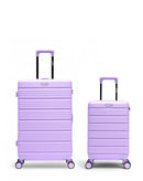 Lot de 2 Valises Rigides Grand Format et Cabine LUGANO