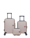 Lot de 3 Valises Rigides Cabine, Cabine XXS et Vanity SPIEZ