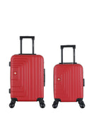 Lot de 2 Valises Rigides Cabine et Cabine XXS RUTI