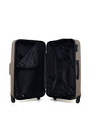 Lot de 3 Valises Rigides Grand Format, Cabine et Vanity VESUVIO