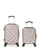 Lot de 2 Valises Rigides Cabine et Cabine XXS DANUBE