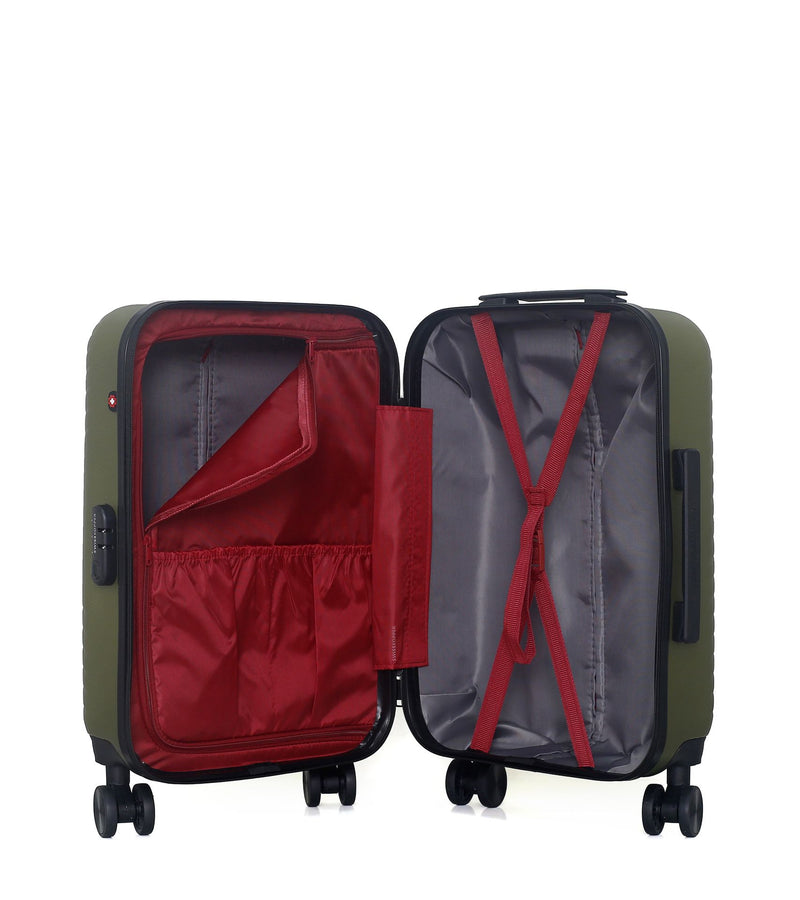 Lot de 2 Valises Rigides Grand Format et Taille Moyenne SPIEZ