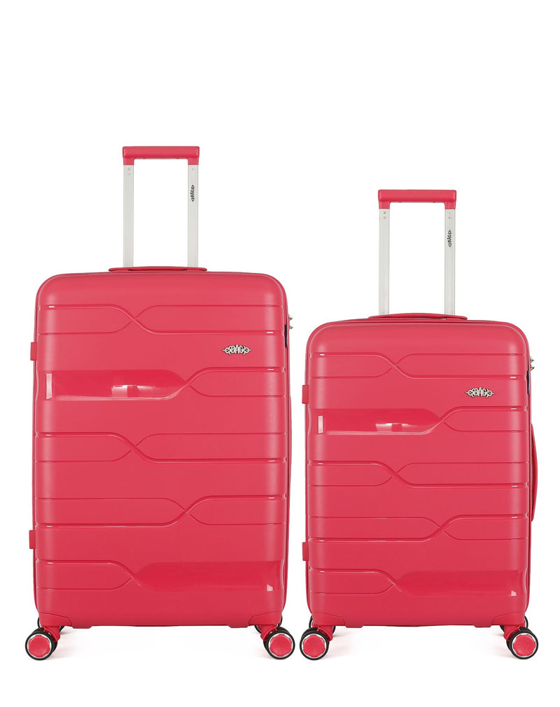 Lot de 2 Valise Grand Format et Valise Weekend PEGASE