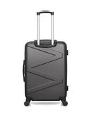 Lot de 2 Valises Rigides Taille Moyenne et Vanity AMAZONE