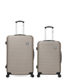 Lot de 2 valises rigides grand format et moyenne MUNICH