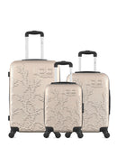Lot de 3 Valise weekend , valise cabine et valise cabine XXS NAIS