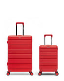 Lot de 2 Valises Rigides Grand Format et Cabine LUGANO