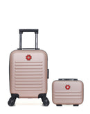 Lot de 2 Valises Rigides Cabine XXS et Vanity WIL