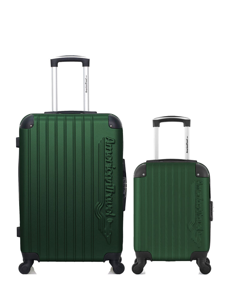 Lot de 2 Valises Rigides Taille Moyenne et Cabine XXS BUDAPEST