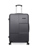 Lot de 4 Valises Rigides Grand Format, Taille Moyenne, Cabine et Cabine XXS MIAMI