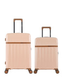 Lot de 2 Valises Rigides Taille Moyenne et Cabine ZERMATT