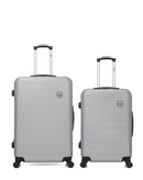 Lot de 2 valises rigides grand format et moyenne MUNICH