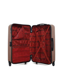 Lot de 2 Valises Rigides Grand Format et Cabine LONDON