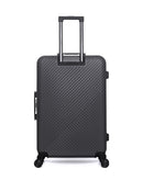Set de 4 valises rigides grand format, moyenne, cabine et cabine XXS SPIEZ-M