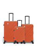 Lot de 3 Valises Rigides Grand Format, Taille Moyenne et Cabine YELLOWSTONE