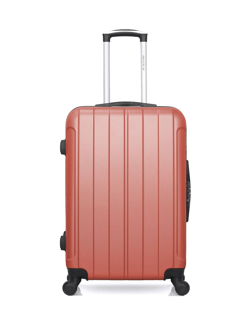 Lot de 3 Valises Rigides Taille Moyenne, Cabine et Vanity NAPOLI