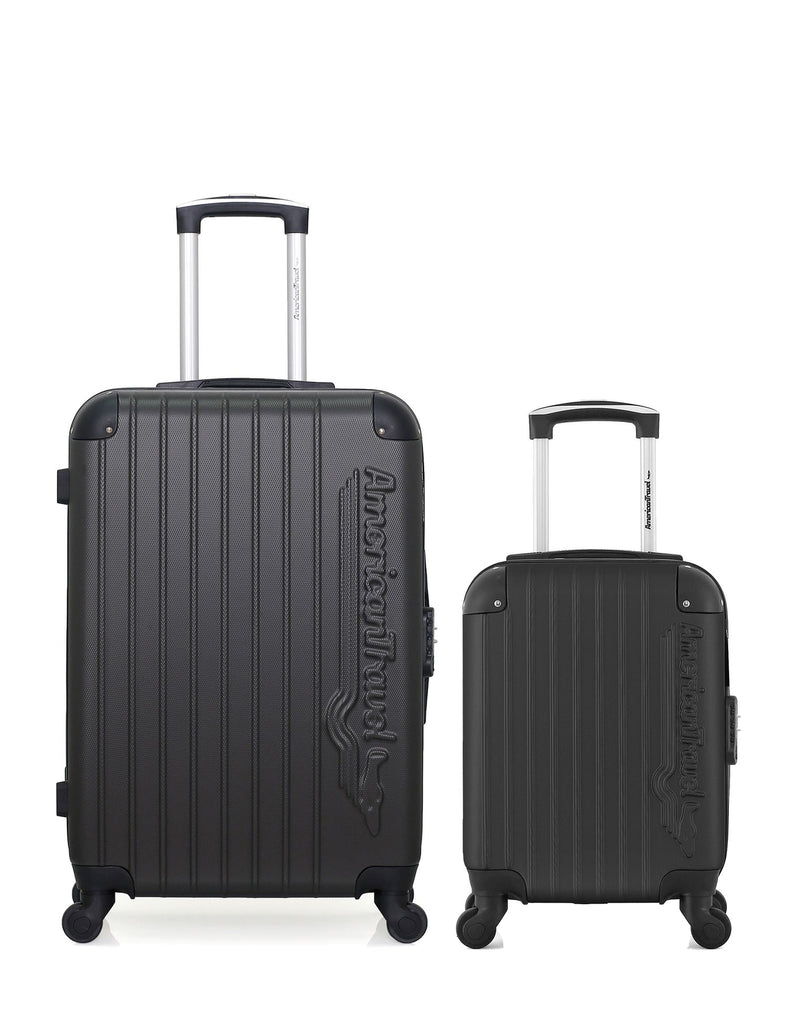 Lot de 2 Valises Rigides Taille Moyenne et Cabine XXS BUDAPEST