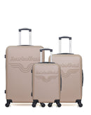 LOT DE 3 - Valises grand format, weekend et cabine CHELSEA