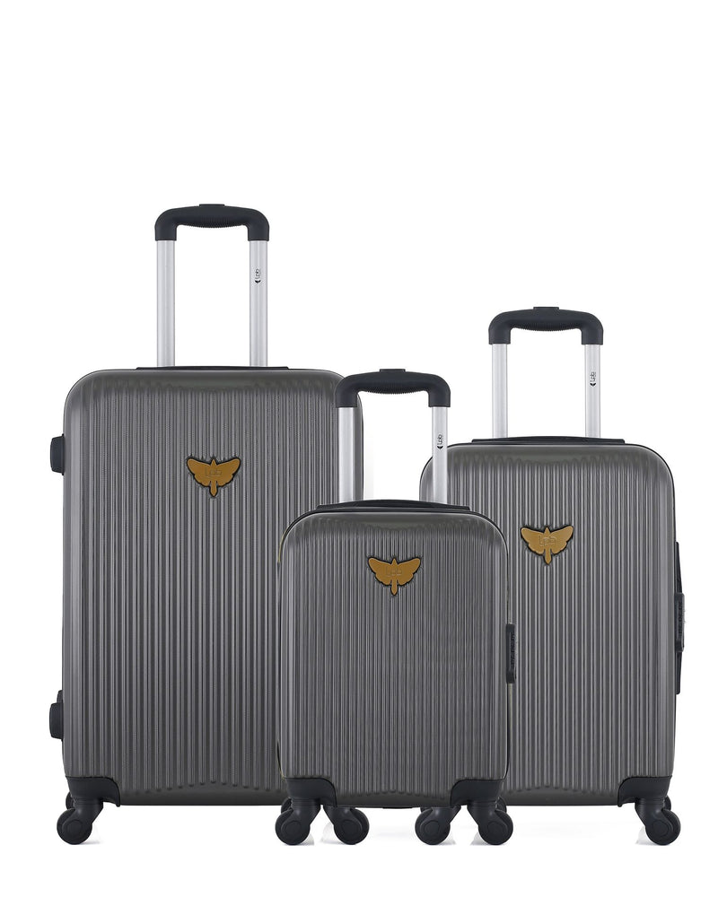 Lot de 3 Valises weekend , valise cabine et valise cabine XXS AGATA