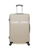 Lot de 3 Valises Rigides Grand Format, Cabine et Cabine XXS MEMPHIS