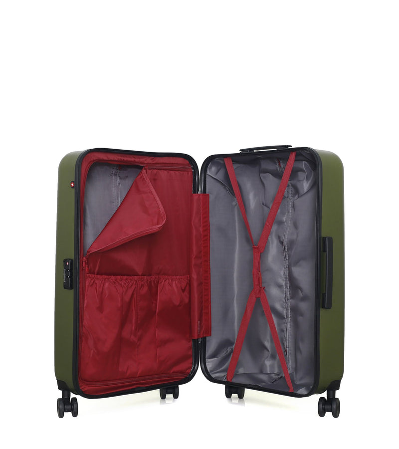 Lot de 3 Valises grand format, valise weekend et valise cabine WIL