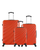 Lot de 3 valises Grand Format, Weekend et Cabine DANUBE