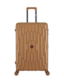 Lot de 3 Valises Rigides Grand Format, Taille Moyenne et Cabine XS ODEON