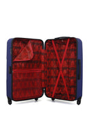 Lot de 3 Valises Rigides Grand Format, Cabine et Cabine XXS MIAMI