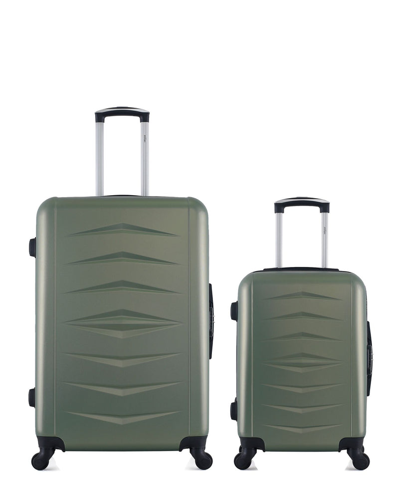 Lot de 2 Valises Rigides Grand Format et Cabine OVIEDO