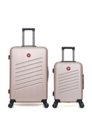 Lot de 2 Valises Rigides Grand Format et Cabine ZURICH