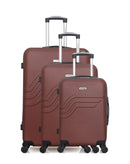 Set de 3 Valises Rigide QUEENS
